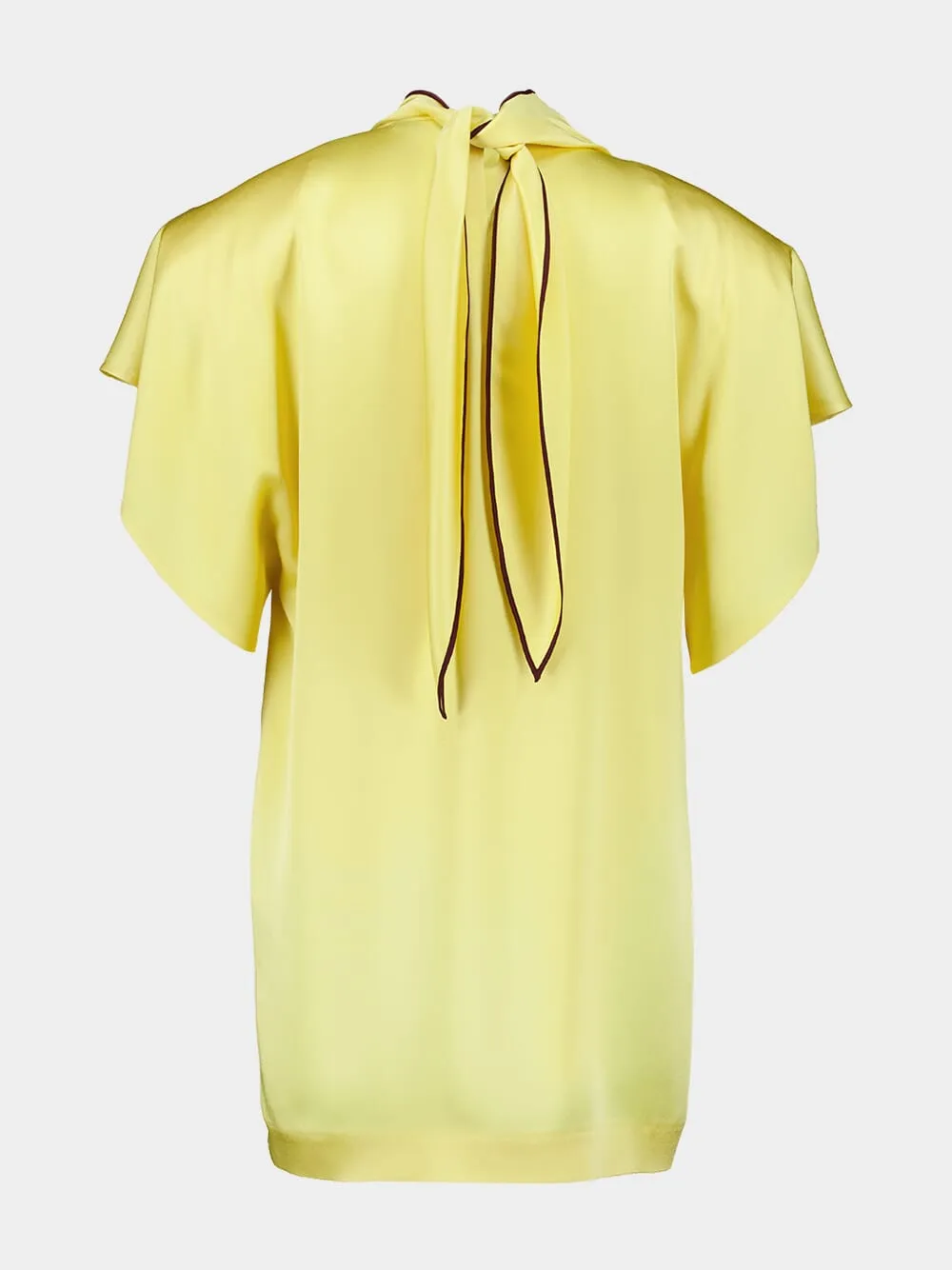 Tie-Detail Mini Dress