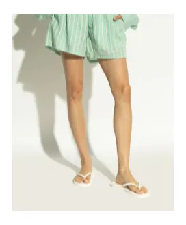 Logo Printed Thong Sandals