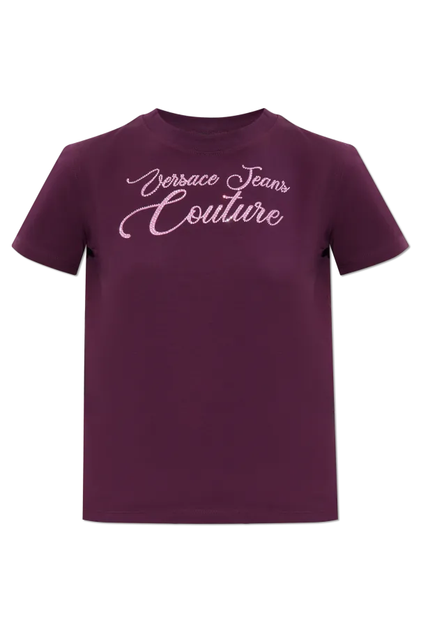 Crystal-Embellished T-Shirt