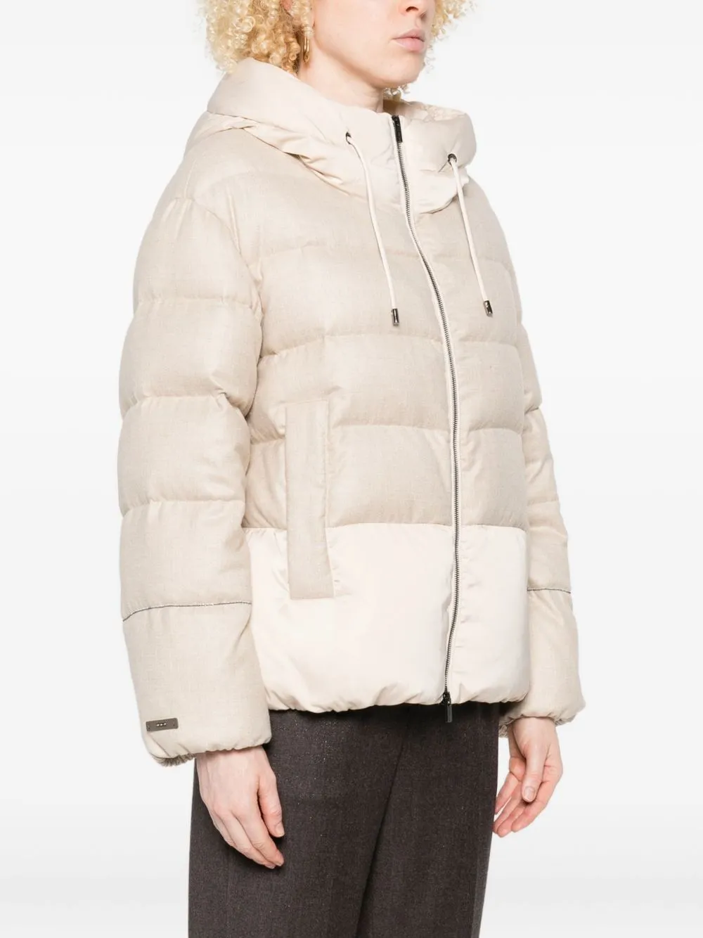 Hooded Quilted Jacket