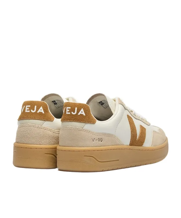 Veja V-90 Lace-Up Sneakers