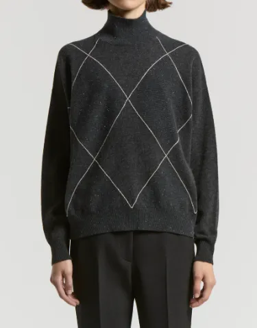 Peserico Diamond Detailed Sweater