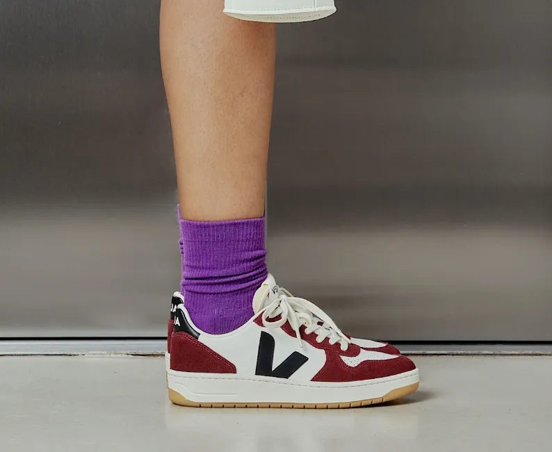 Veja V-10 Lace-Up Sneakers