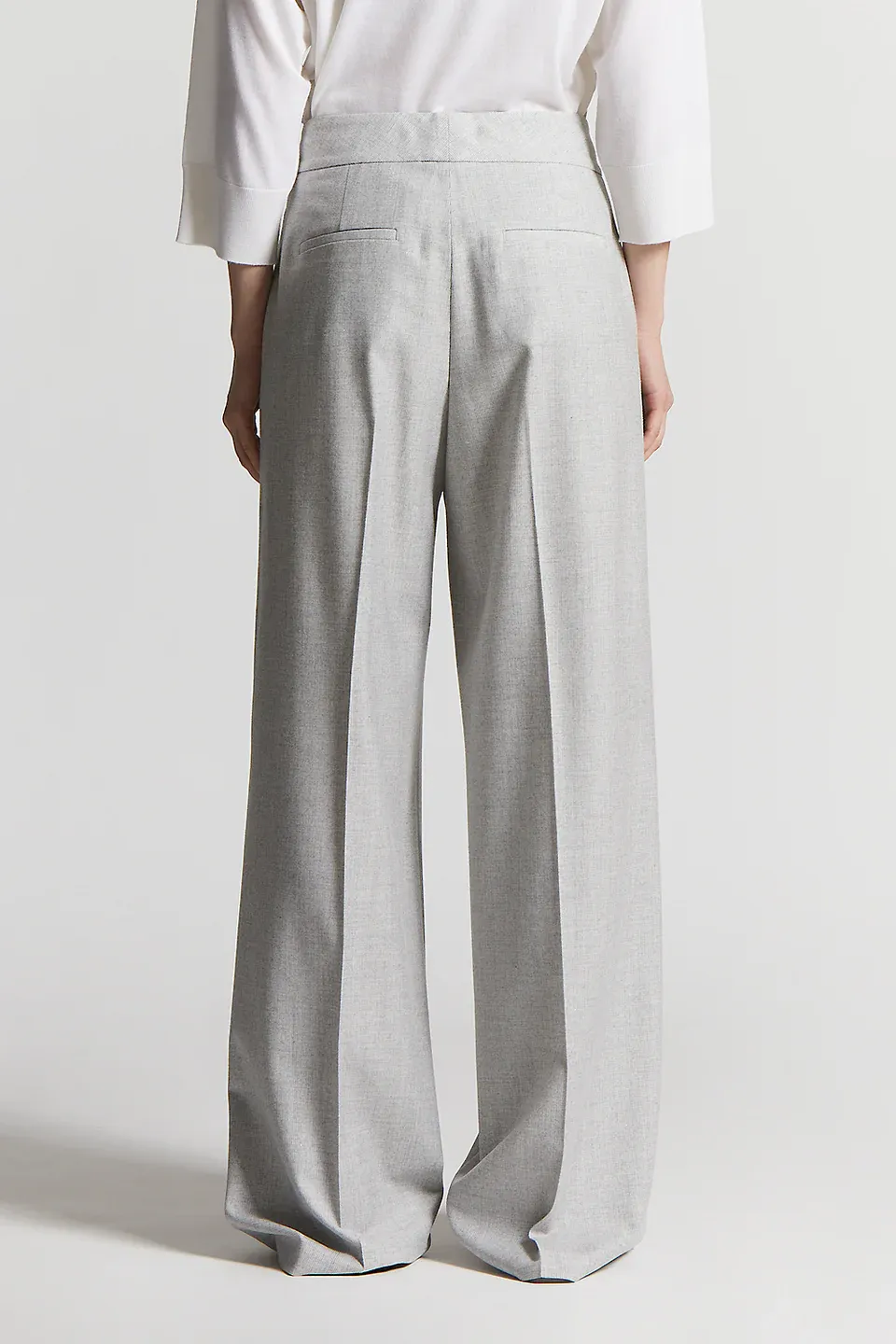Peserico Pleated Straight Hem Trousers