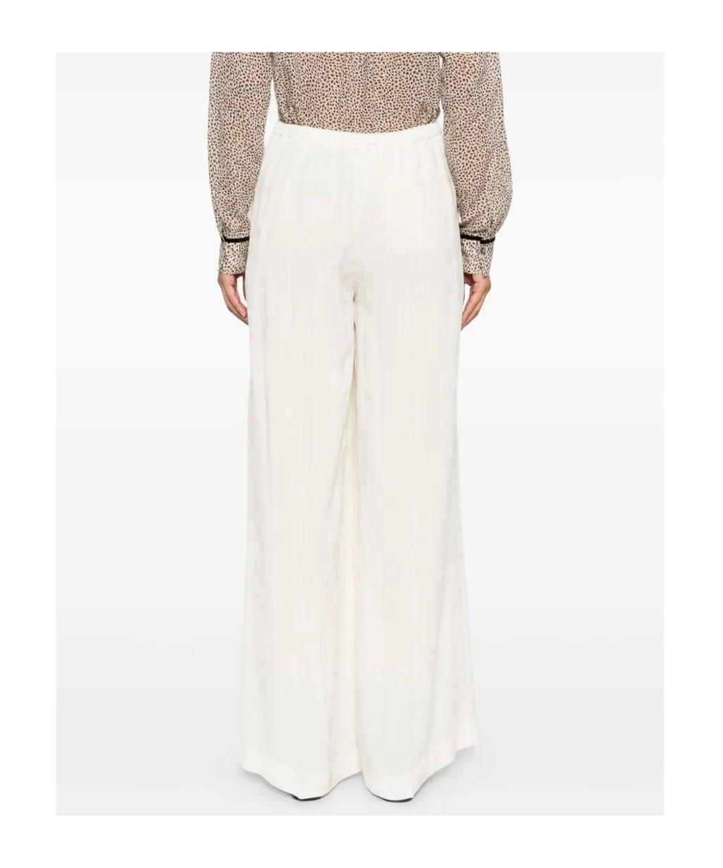 Wide-Leg Casual Pants