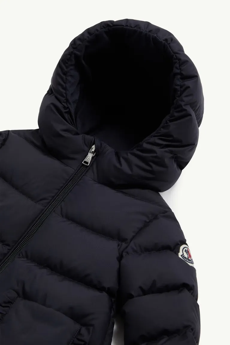 Moncler Enfant Logo Patch Padded Jacket