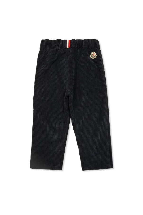 Corduroy Patch-Pocket Trousers