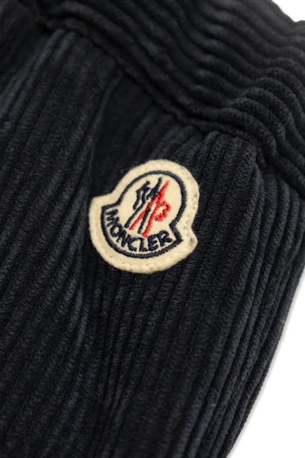 Corduroy Patch-Pocket Trousers