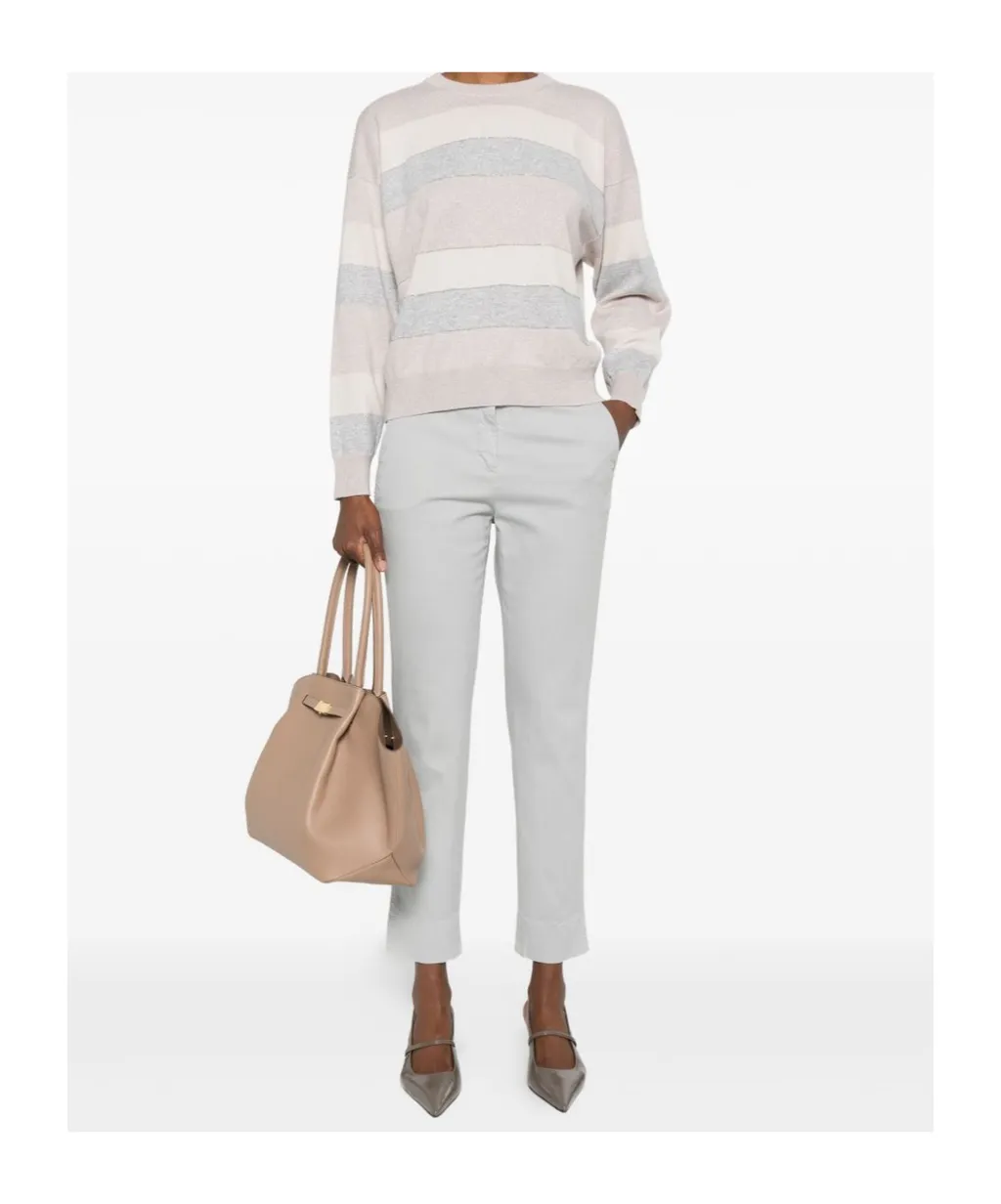 Tailored Cropped Trousers
