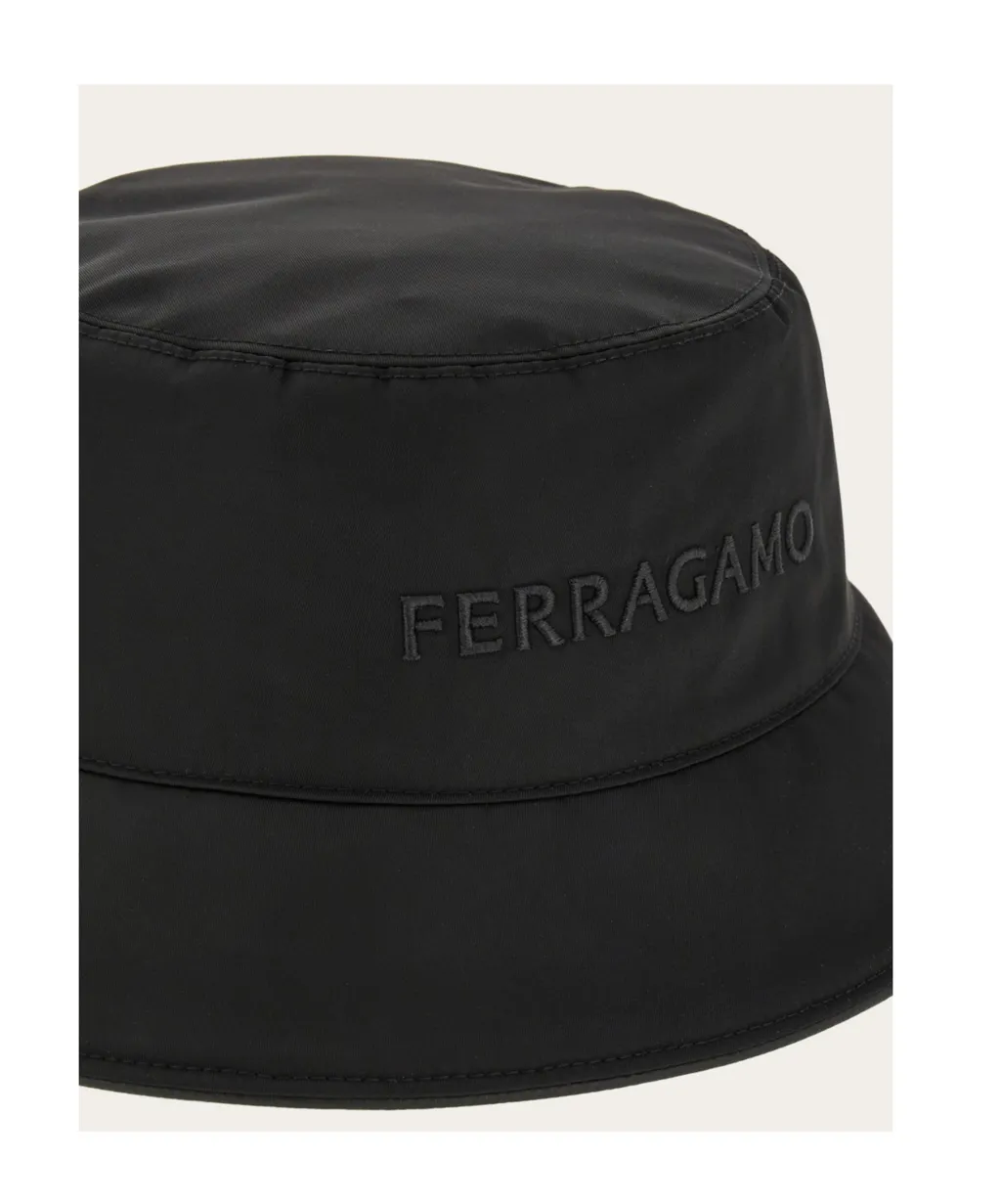 Bucket Hat With Embroidered Logo