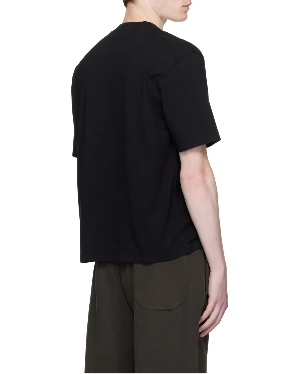 Stone Island Logo Patch Crewneck T-Shirt