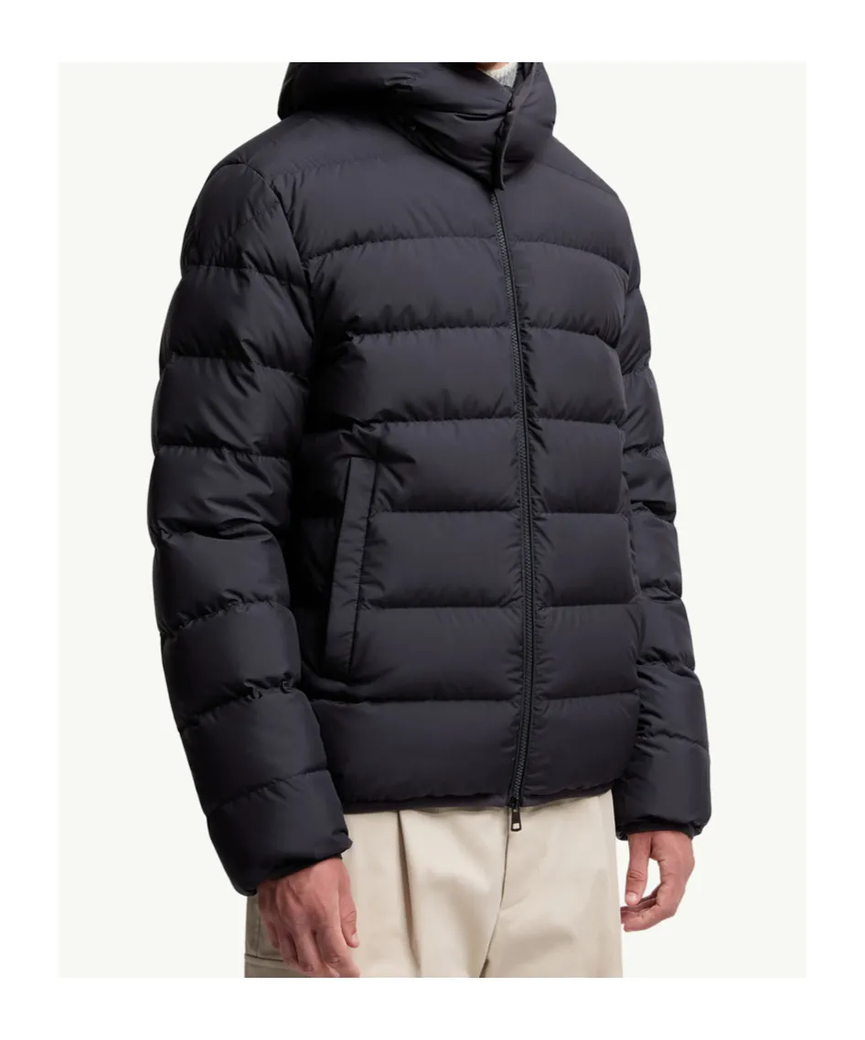 Montbrocq Hooded Short Down Jacket