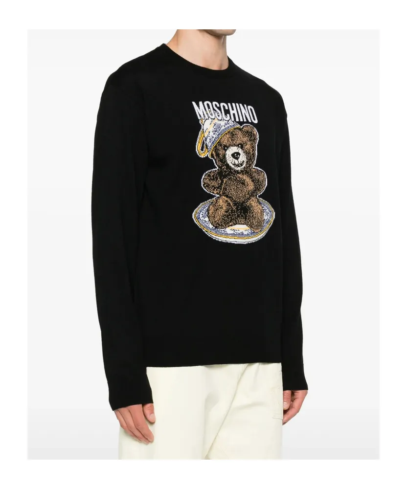 Moschino Teddy Bear Knitted Jumper