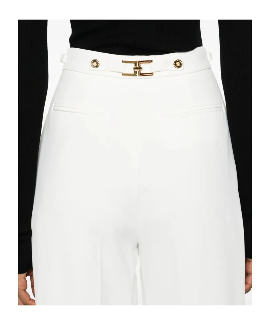Pleat-Detail Trousers
