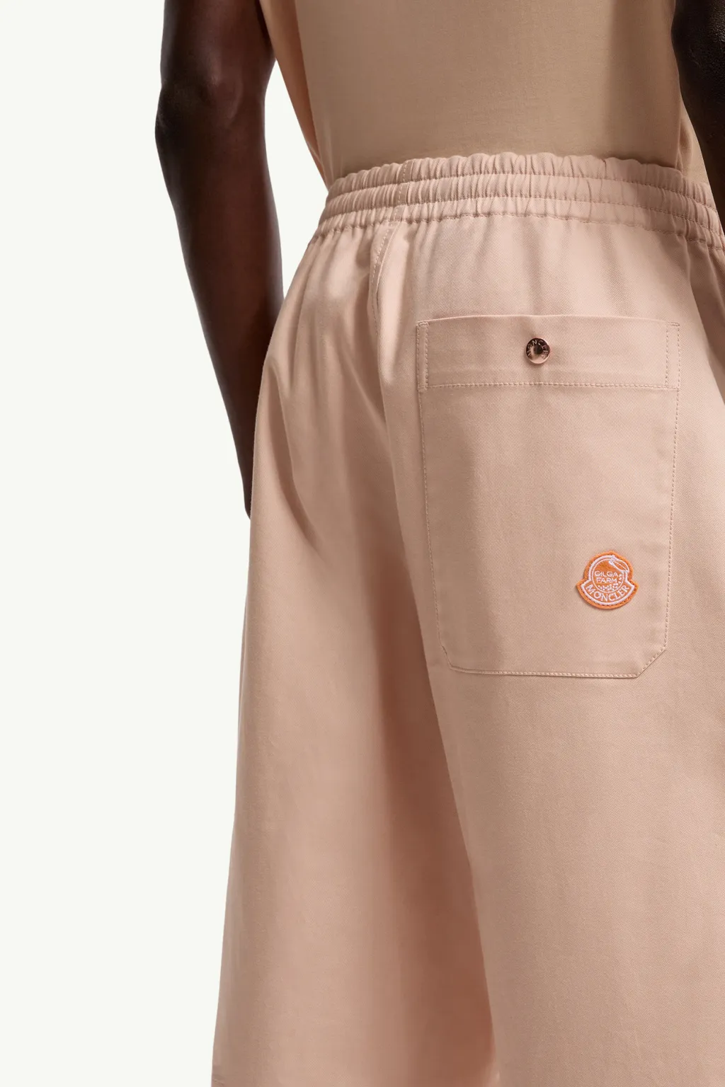 Moncler X Gilga Farm By Donald Glover Cotton Gabardine Trousers