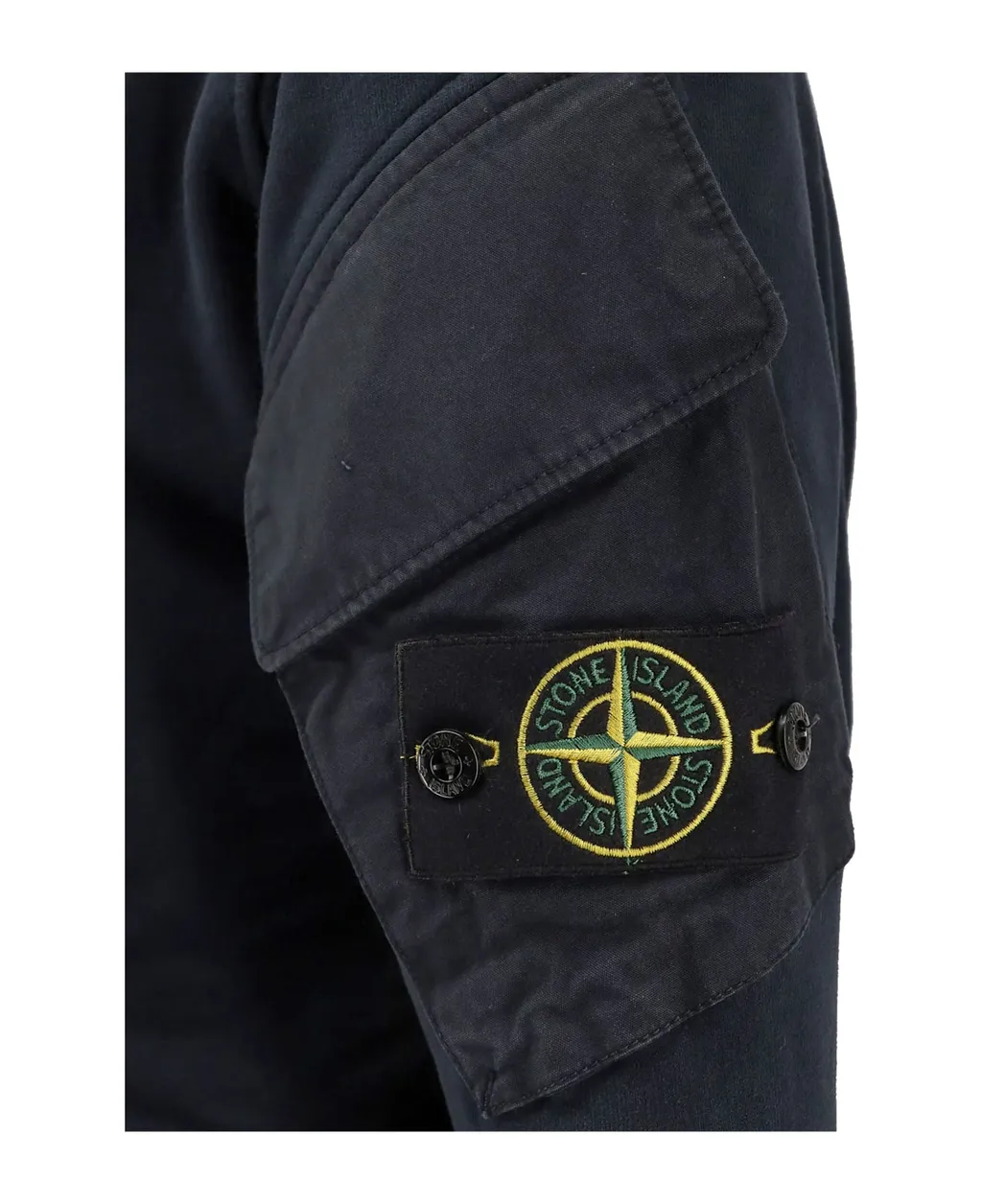 Stone Island Logo Patch Crewneck Sweatshirt