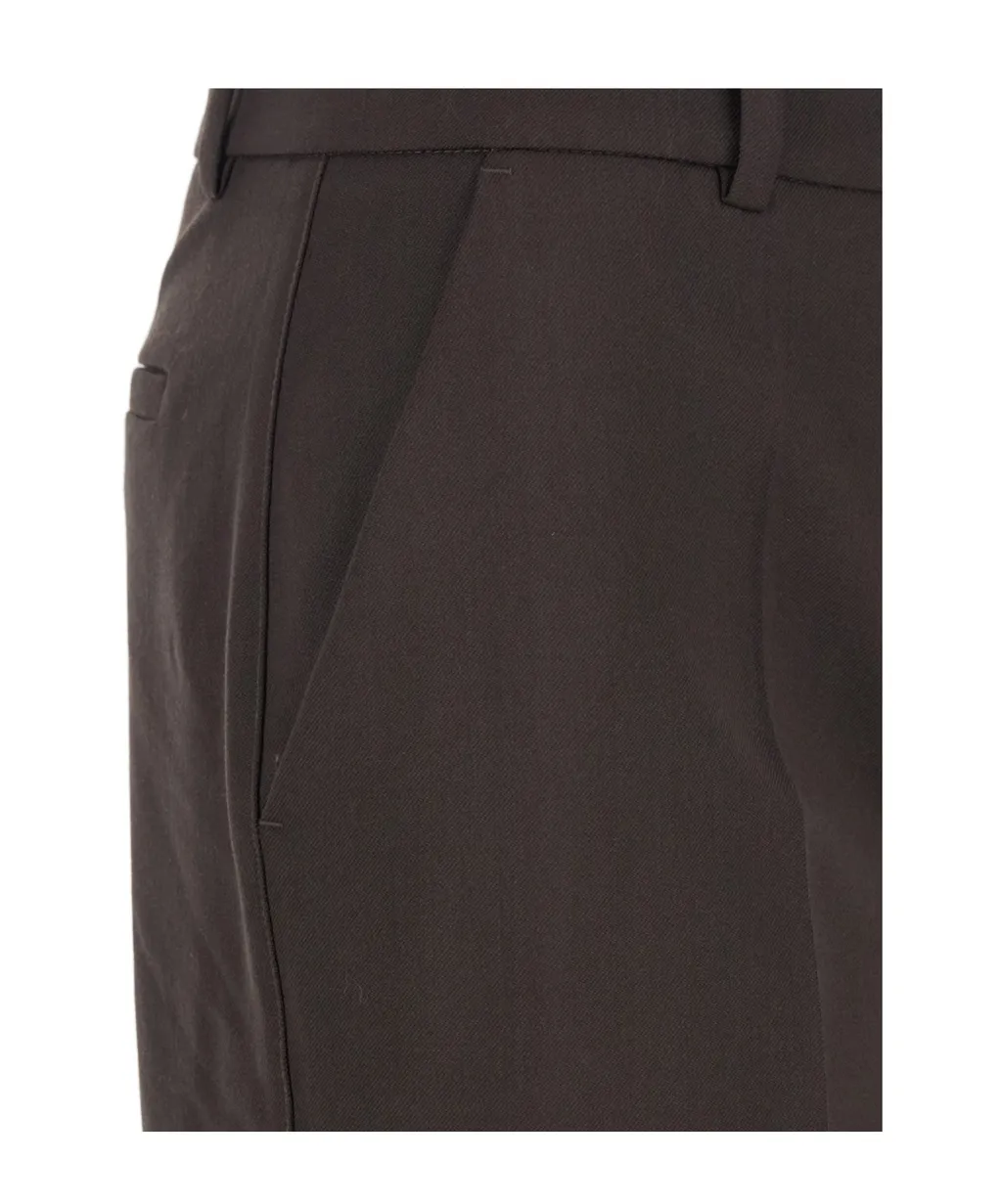Straight-Leg Trousers