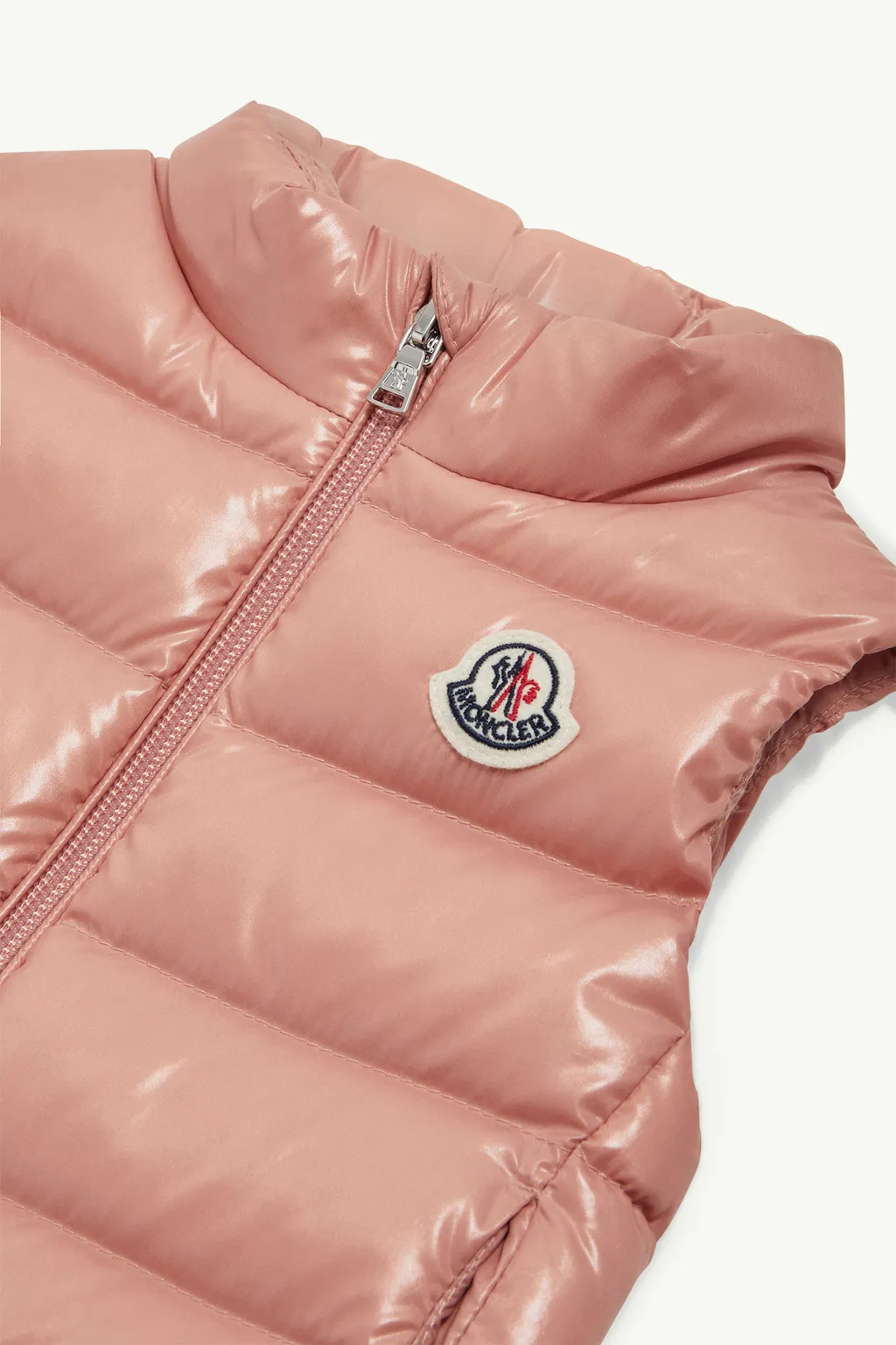 Moncler Enfant Logo Patch Padded Vest