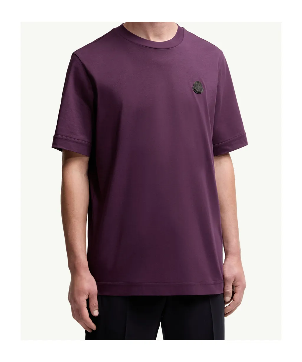 Moncler Logo Patch Crewneck T-Shirt