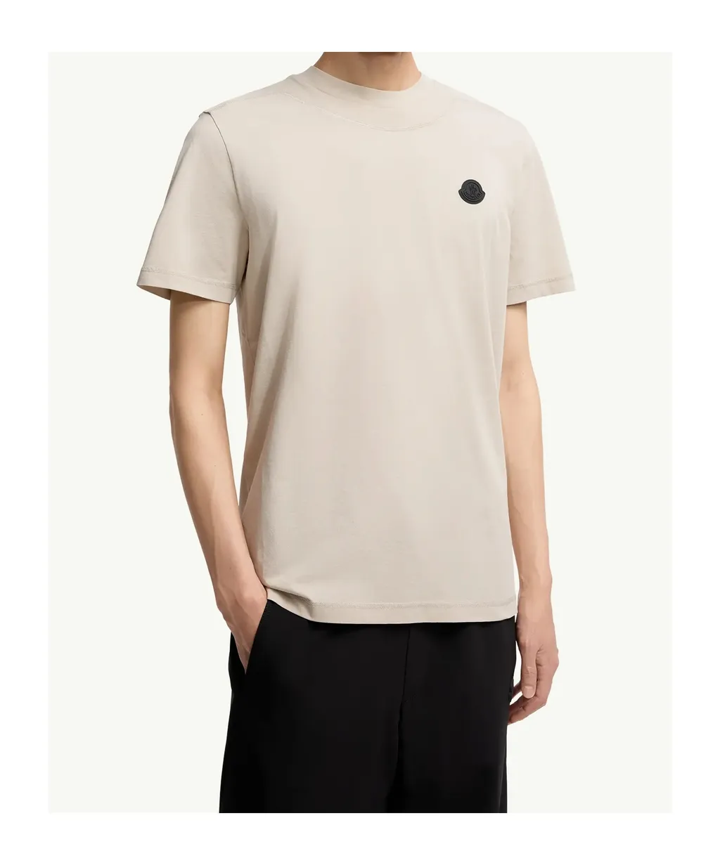 Moncler Logo Patch Crewneck T-Shirt