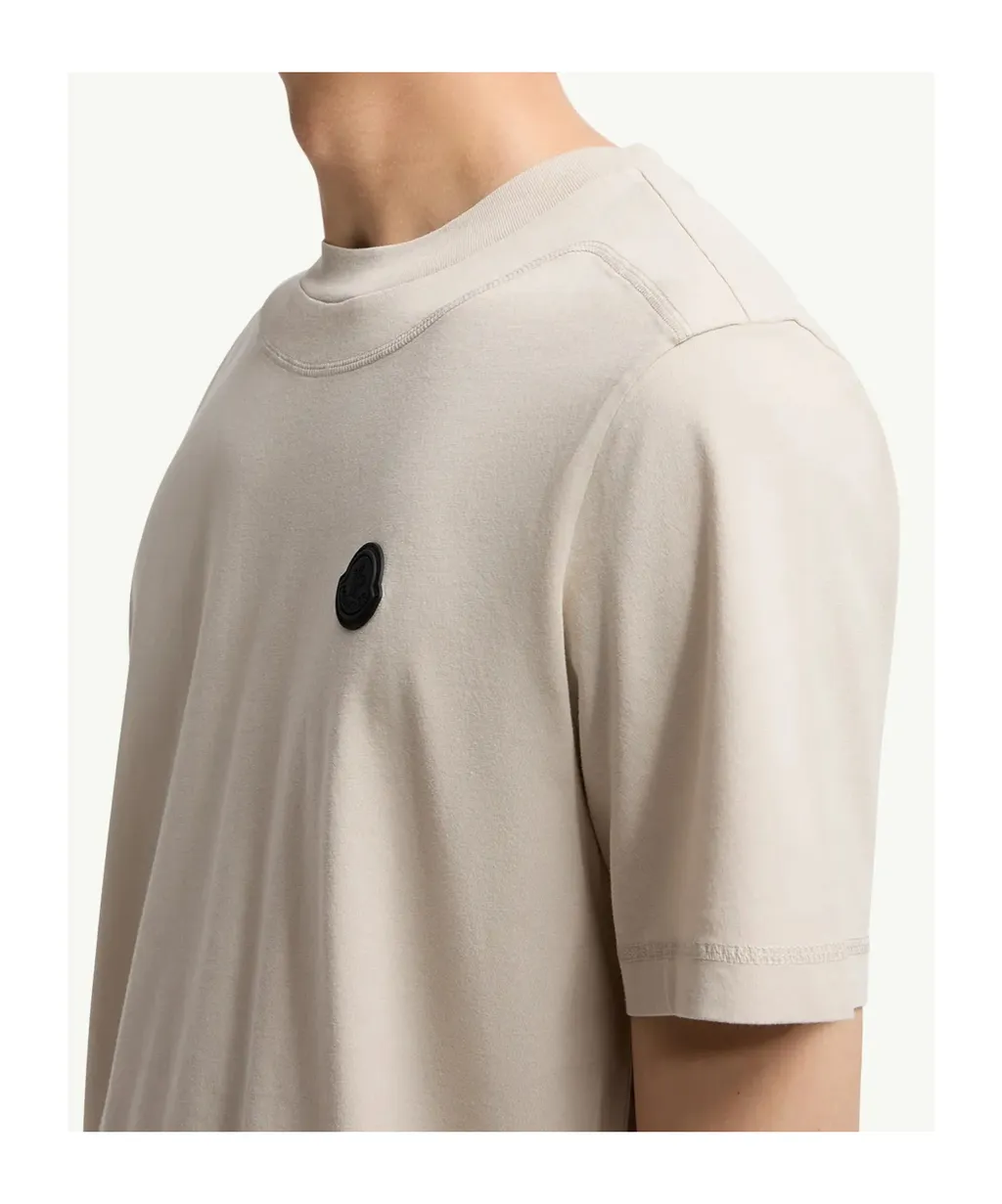 Moncler Logo Patch Crewneck T-Shirt