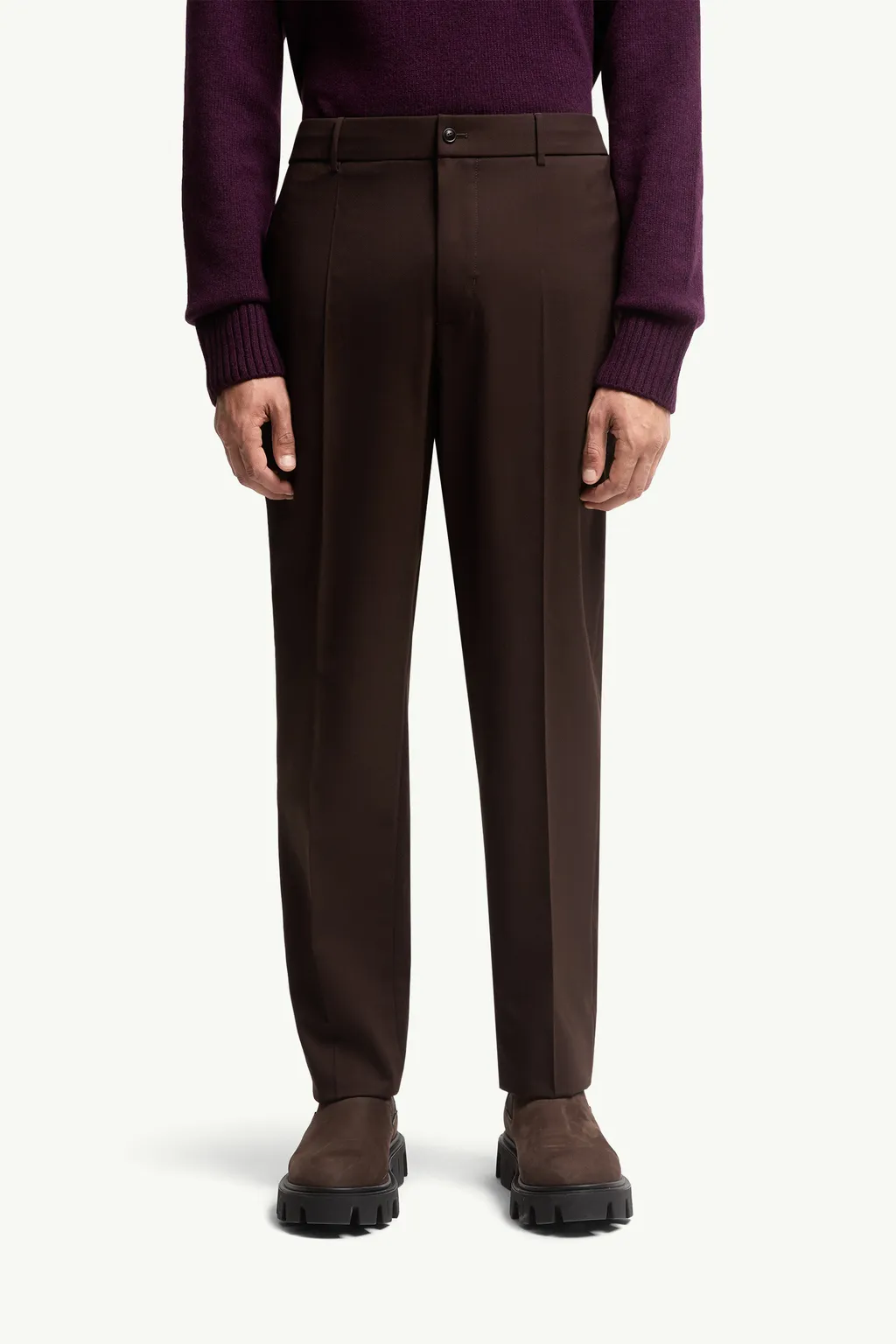 Moncler Gabardine Tailored Pants