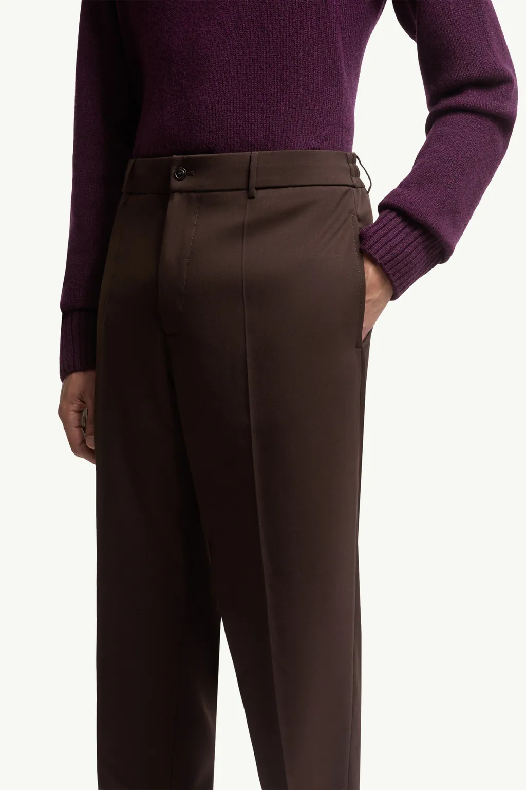 Moncler Gabardine Tailored Pants