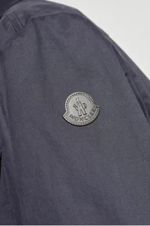 Moncler Gabardine Long-Sleeved Shirt
