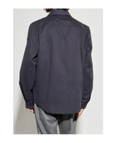 Moncler Gabardine Long-Sleeved Shirt