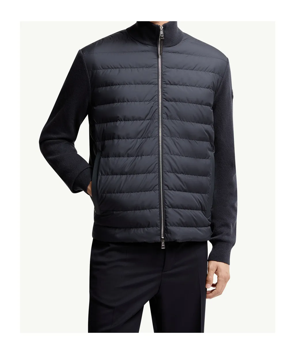 Moncler Padded Zip-Up Cardigan