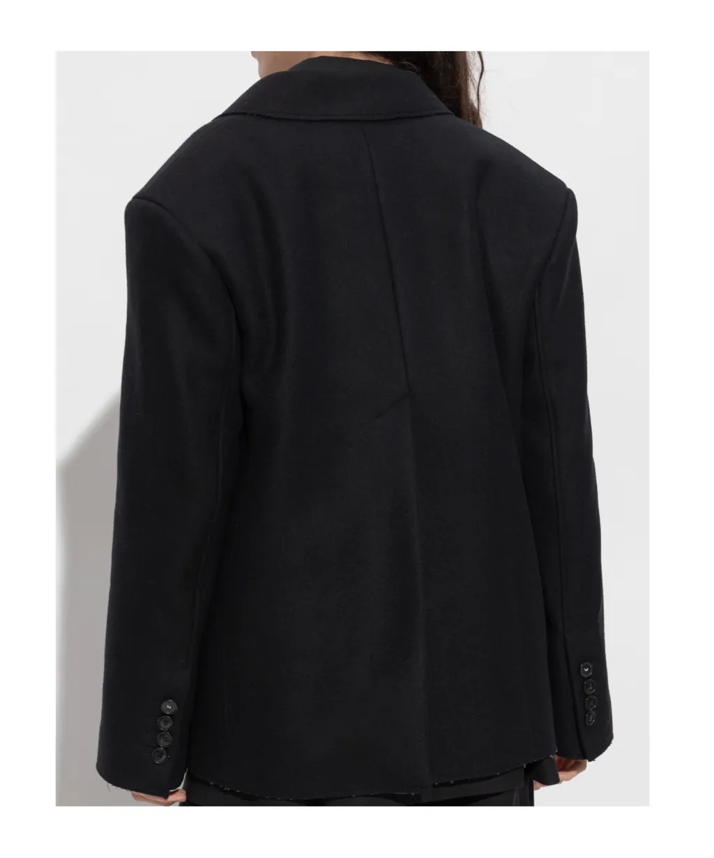 Raw-Cut Blazer