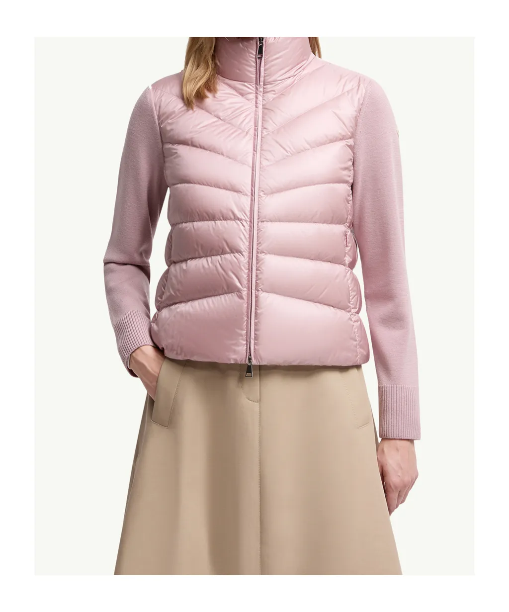 Moncler Padded Zip-Up Cardigan