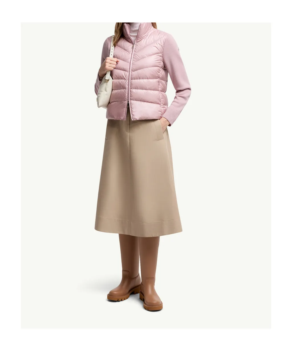 Moncler Padded Zip-Up Cardigan