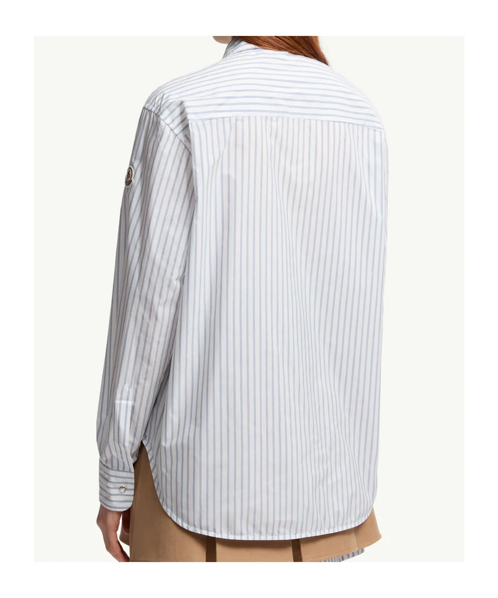Moncler Striped Long-Sleeved Shirt