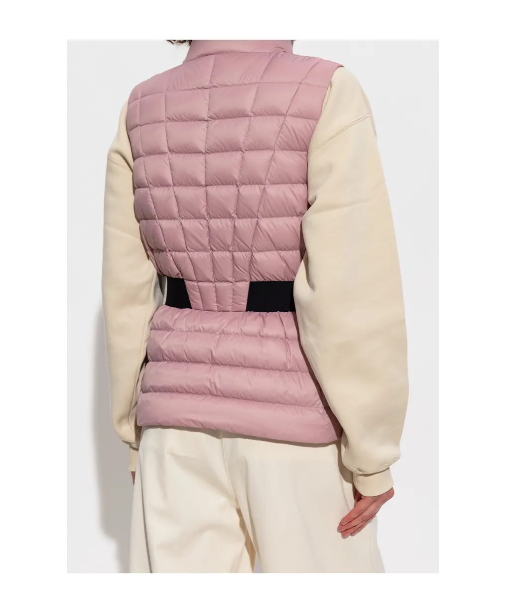 Moncler Logo Patch Zip-Up Padded Vest