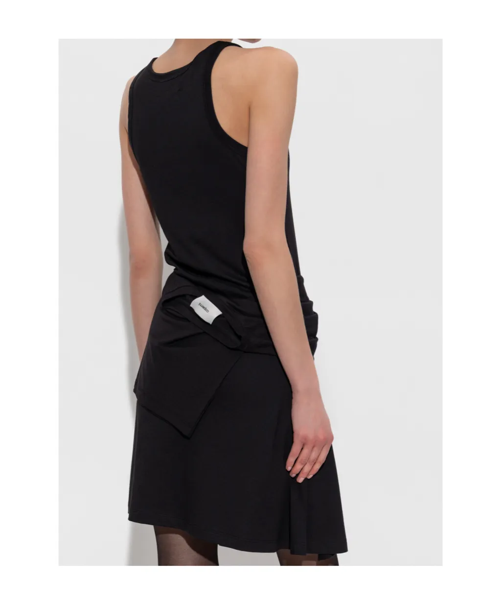 Tie-Front Mini Dress