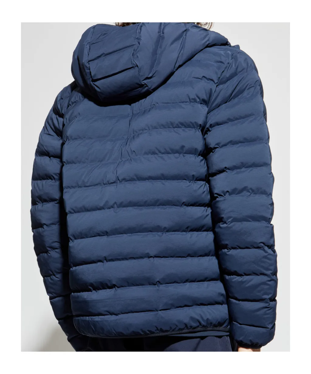 Ea7 Emporio Armani Logo Patch Zip-Up Jacket