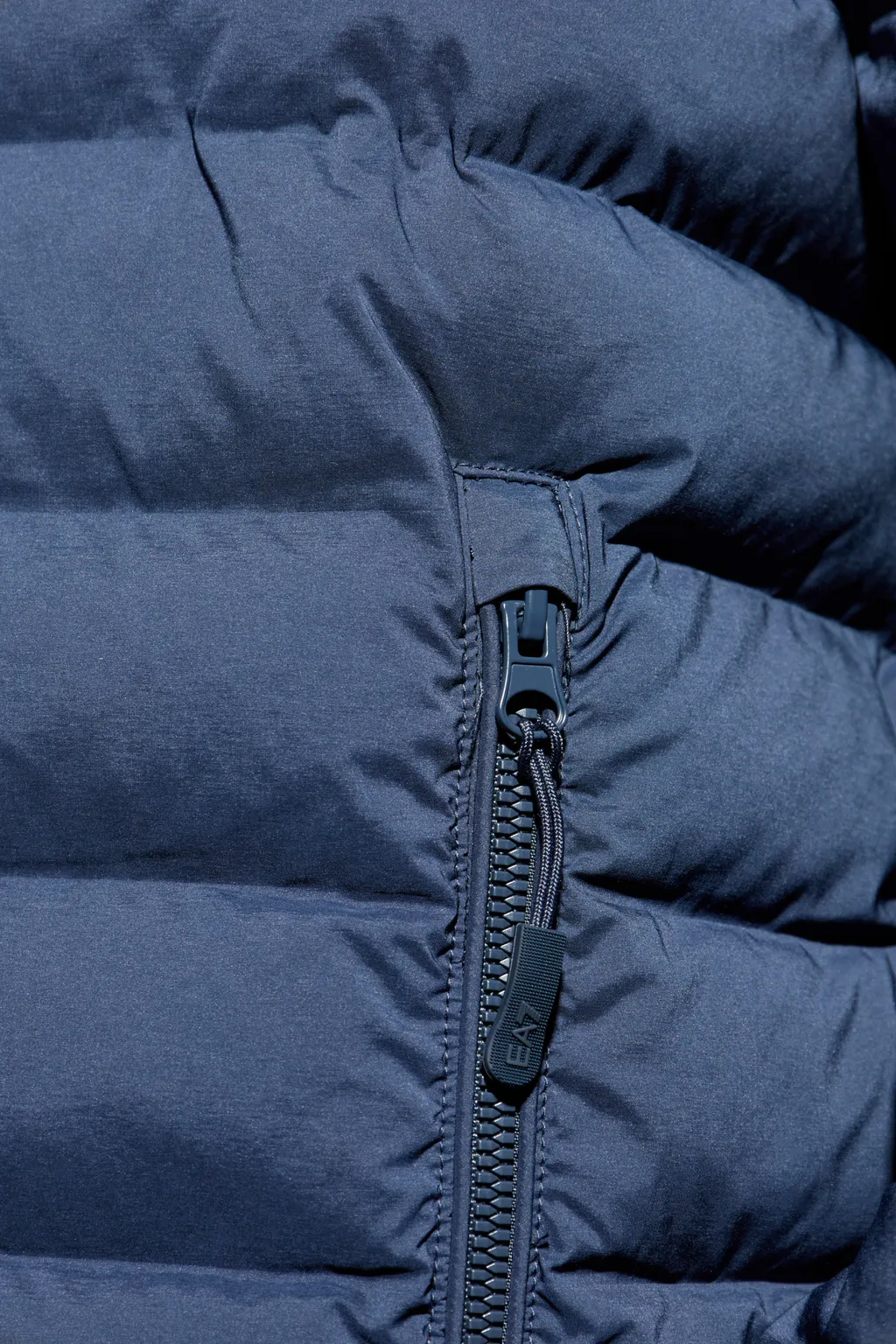 Ea7 Emporio Armani Logo Patch Zip-Up Jacket