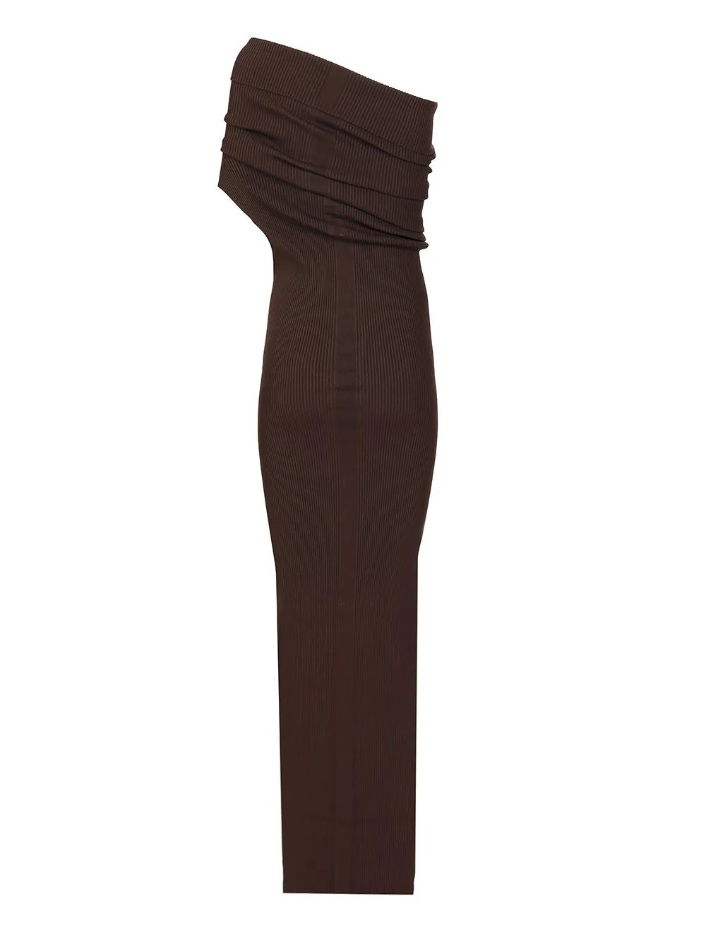 Rick Owens Athena One-Shoulder Knitted Dress