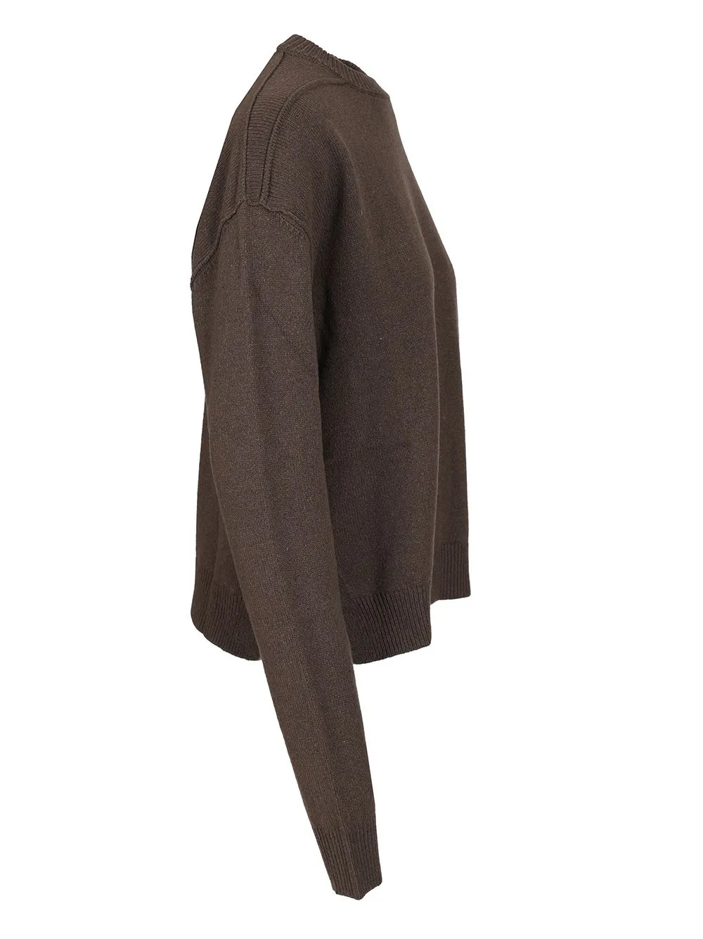 Rick Owens Round Neck Knitted Jumper
