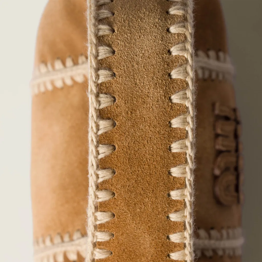 Wander Suede And Crochet Bag