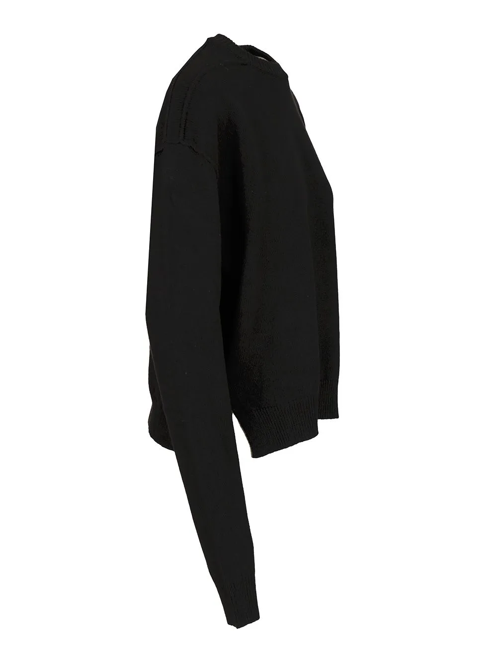 Rick Owens Round Neck Knitted Jumper