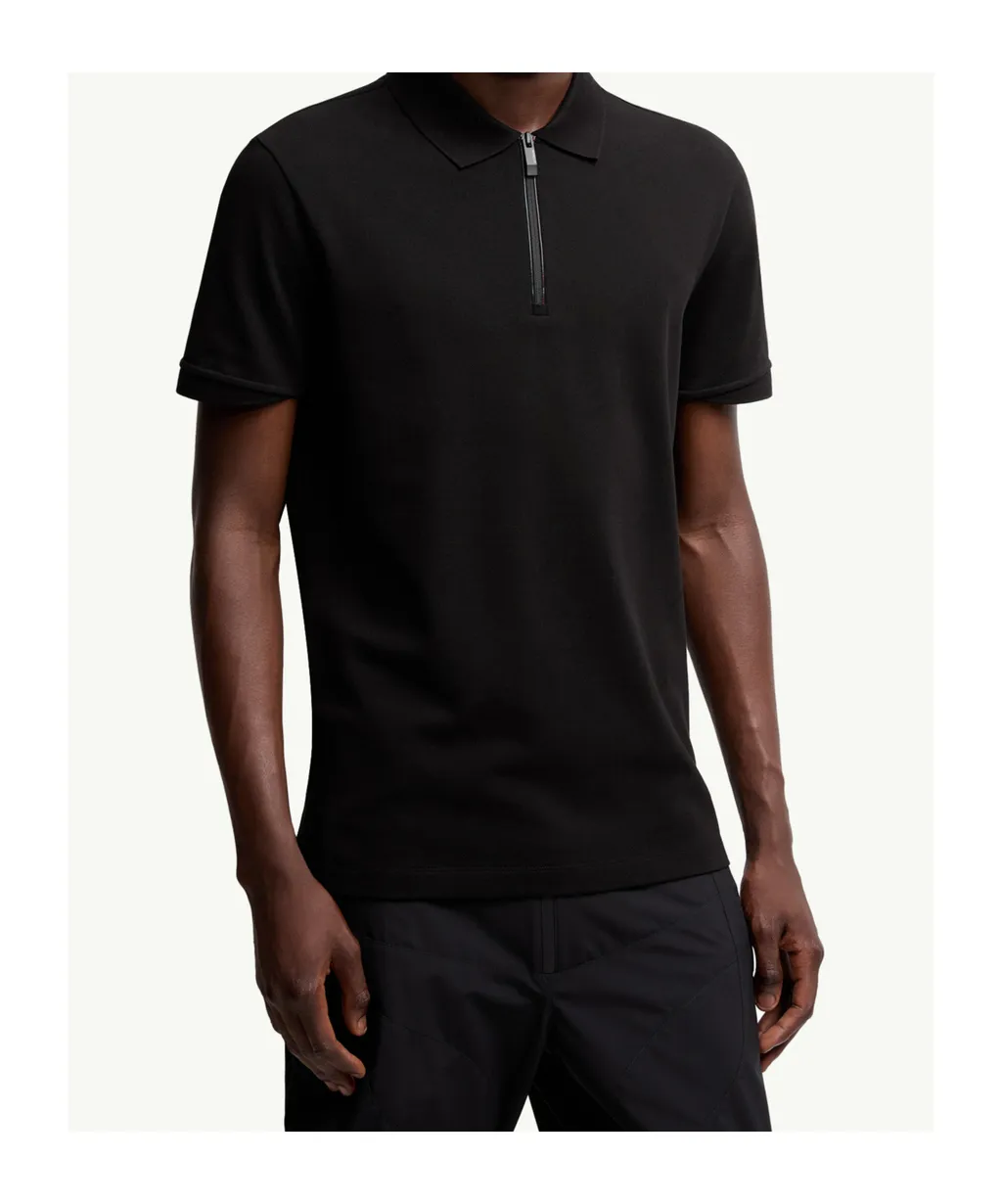Moncler Logo Patch Polo Shirt