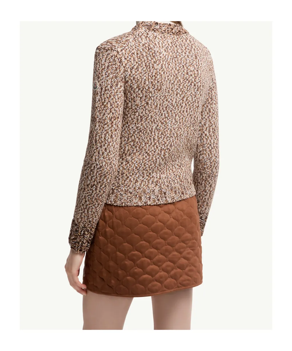 Moncler Logo Patch Knitted Sweater