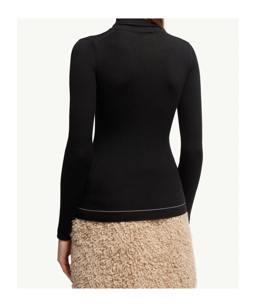 Moncler Turtleneck Long Sleeved Knitted Top