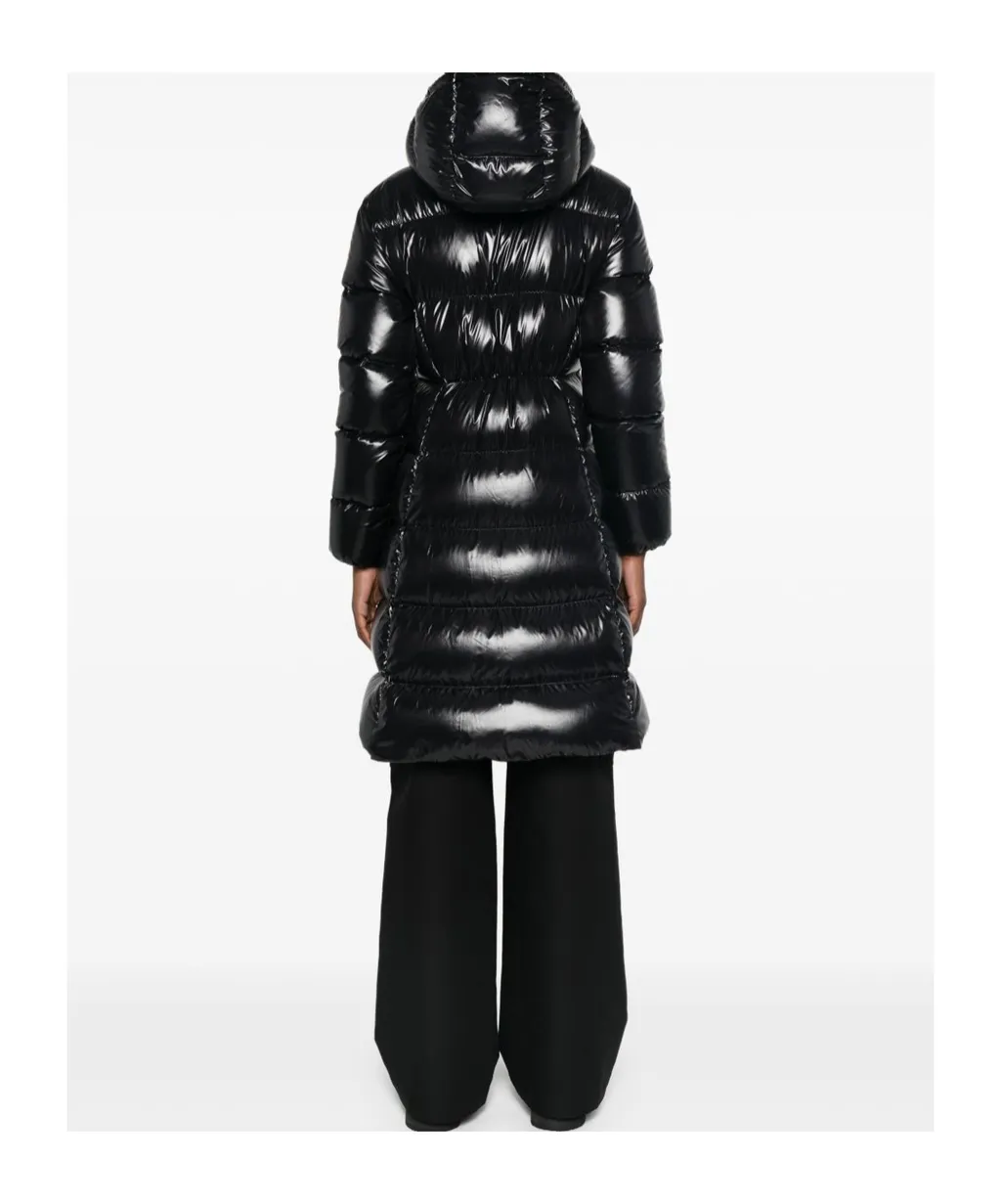 Bellevue Hooded Long Down Jacket
