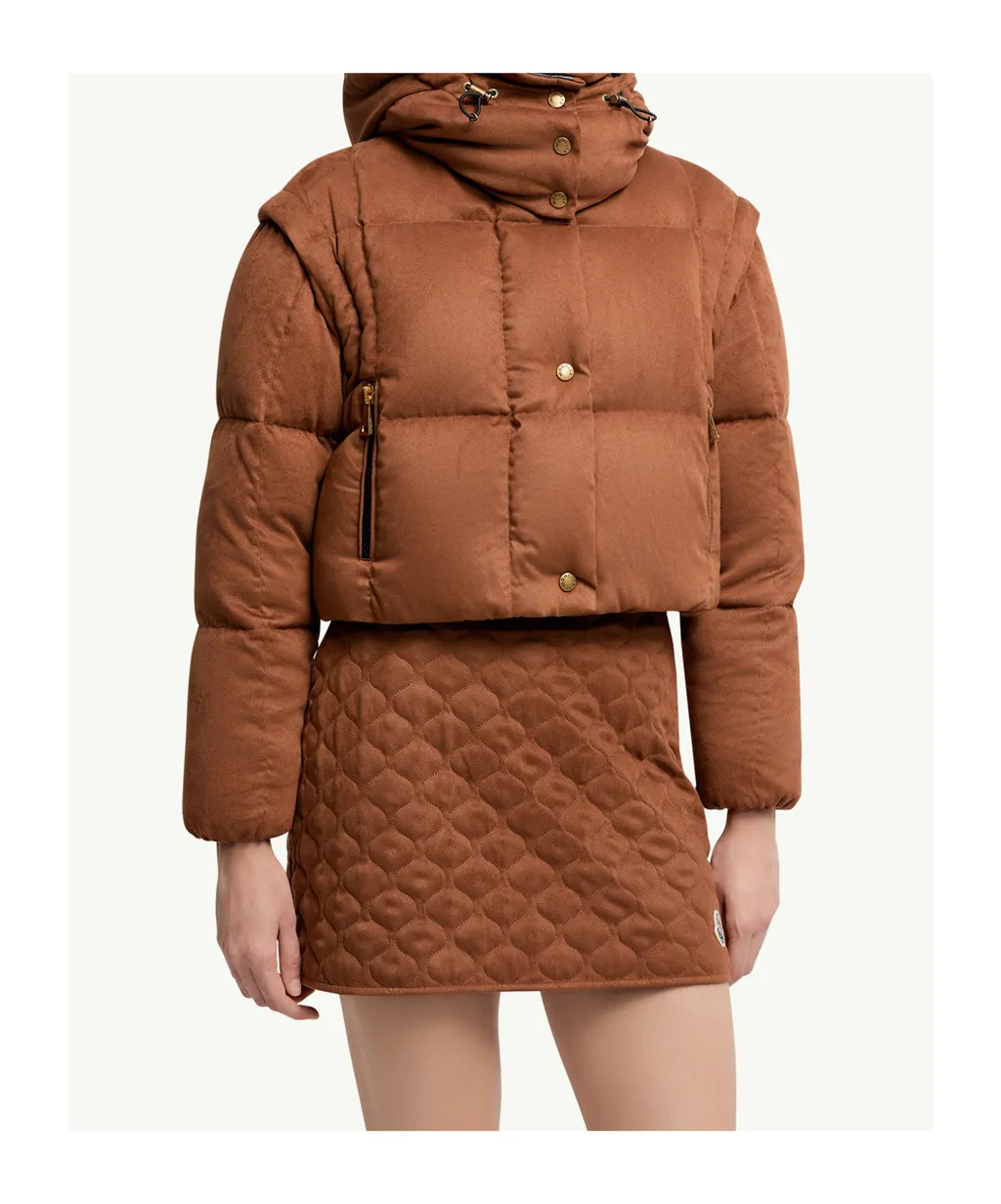 Paterne 2-In-1 Hooded Short Down Jacket