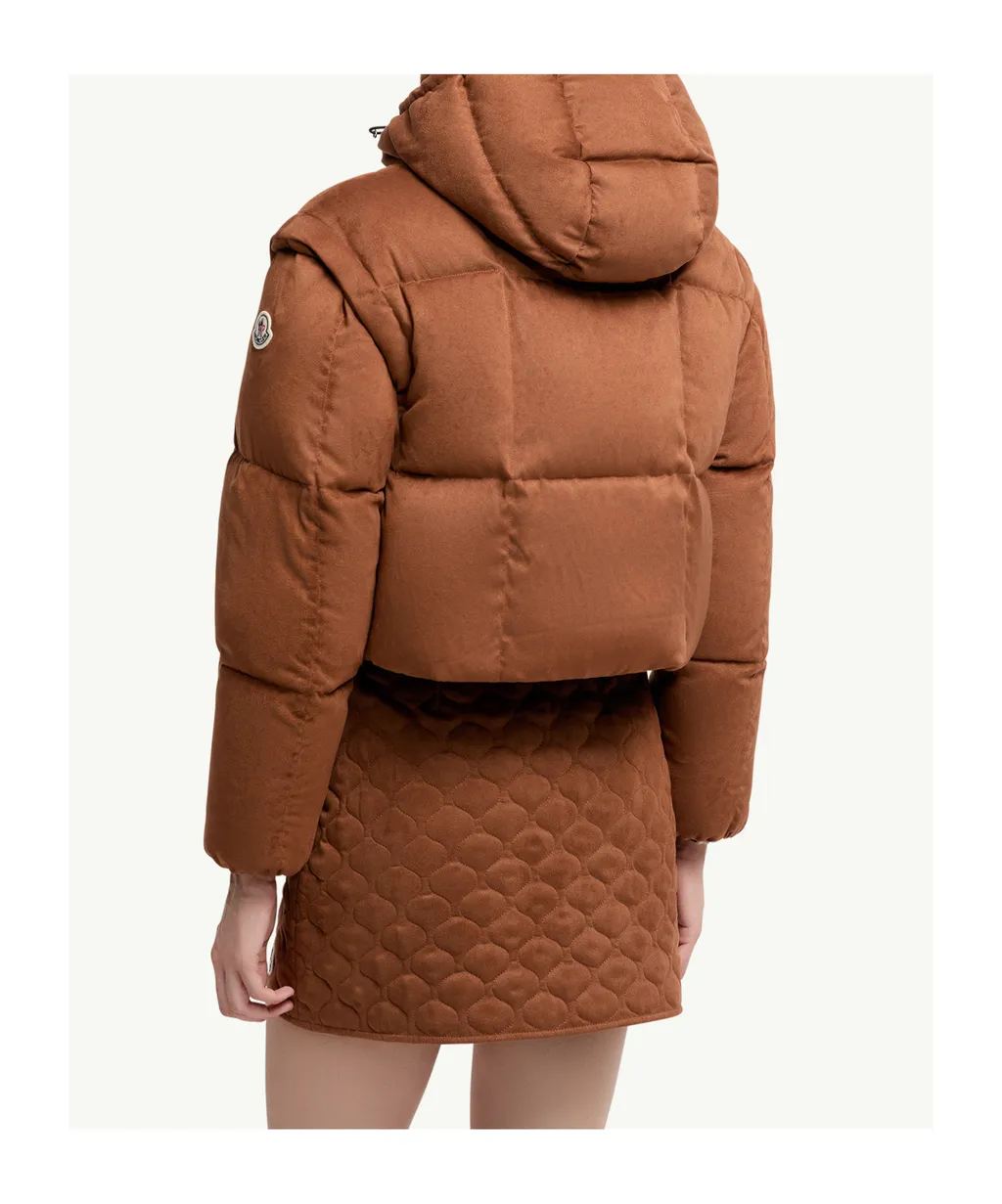 Paterne 2-In-1 Hooded Short Down Jacket