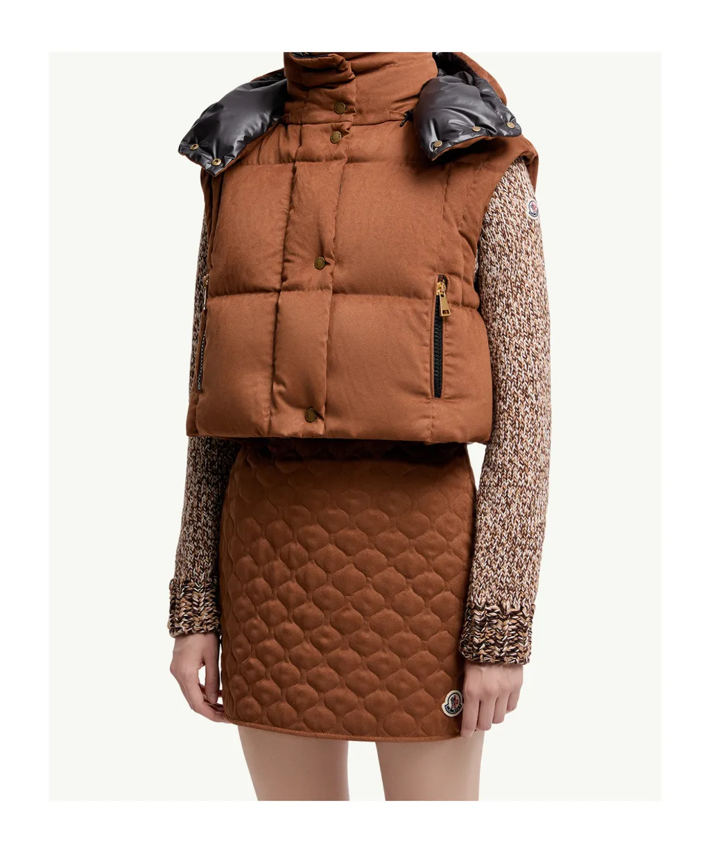 Paterne 2-In-1 Hooded Short Down Jacket