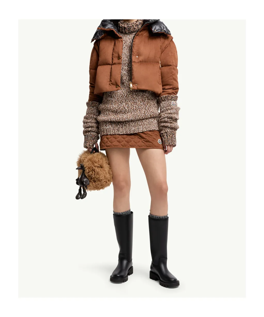 Paterne 2-In-1 Hooded Short Down Jacket